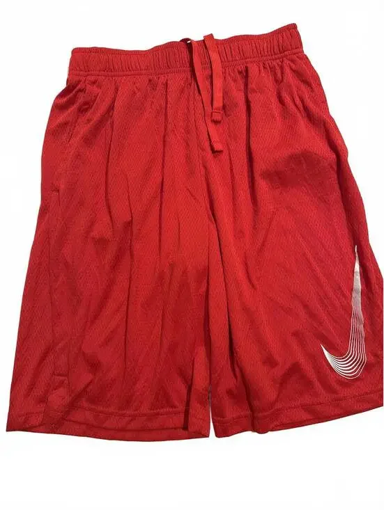 Nike Athletic DRI-FIT Red Shorts - Boys XL