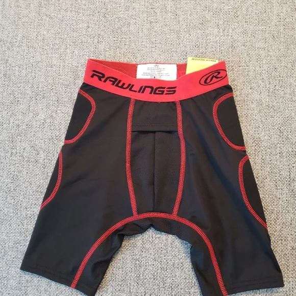 Rawlings Baseball Sliding Shorts  Youth‎ Size Medium.NWT