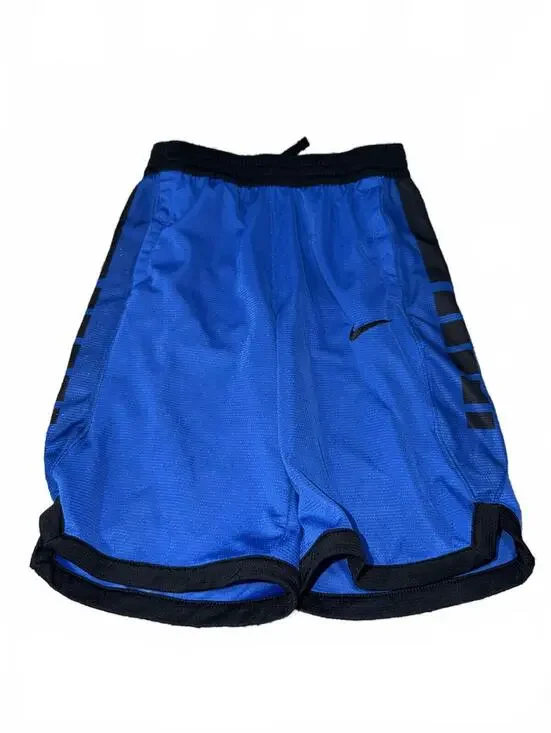 Nike Boys Blue Dri-FIT Athletic Shorts Large