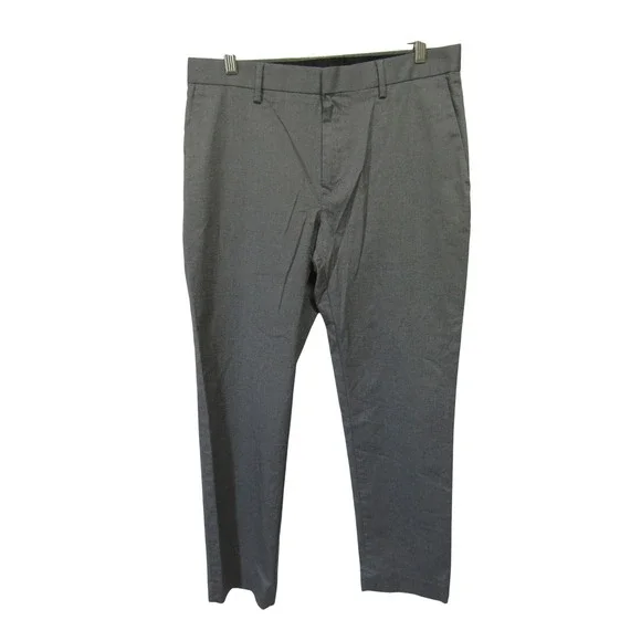Banana Republic Slim Fit Chinos Mens 32x32 Gray Excellent Stretch‎ Cotton Pants