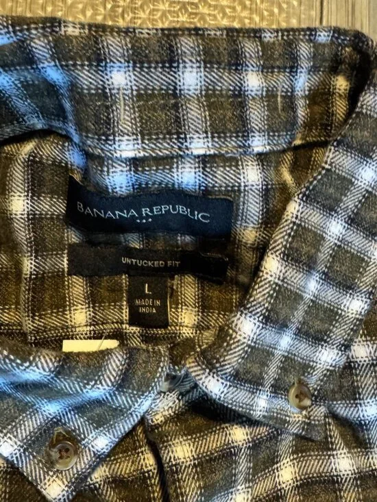 NWT Banana Republic Men's Grindle Button Down Shirt