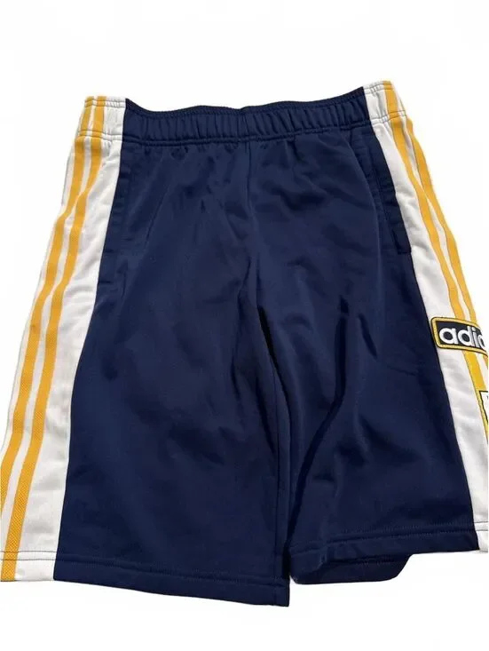 Adidas Navy Blue Logo Shorts - Boys XL