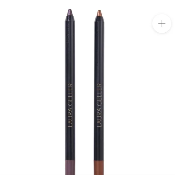 Laura Geller StyleEYES Liner Duo: Royal Plum & Warm Cocoa, NIB