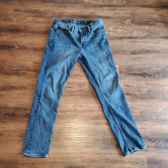 Banana Republic Legacy Jeans Mens 31x30 Slim Fit Medium Wash Blue Denim Stretch