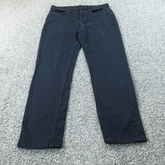 Banana Republic Jeans Mens 34X30 Dark Blue Denim Pants Travel Straight Stretch