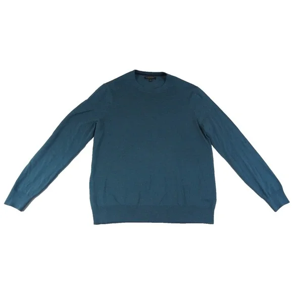 Banana Republic Men's L 100% Merino Wool Old Money Soft Knit Crewneck Sweater