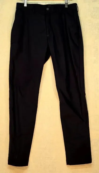 Banana Republic Men's Slim Fit Traveler/Performance /Golf Pants Navy 32x32