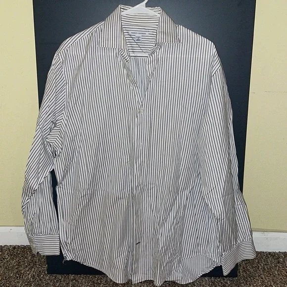 Mens Banana Republic Dress Up Long Sleeve Shirt