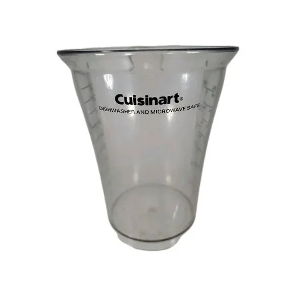 Cuisinart Hand Blending Stick Measuring Cup 2 Cups 16 oz 500ml Used Replacement