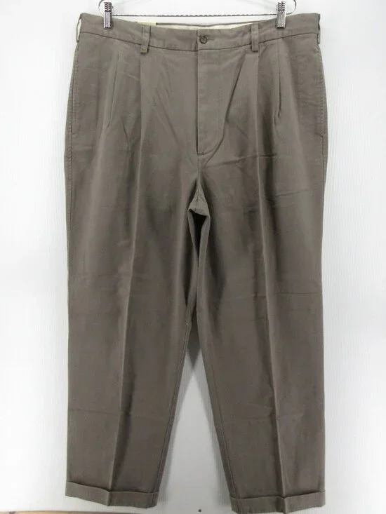 VTG Banana Republic Pants 40X32 Smithfield Relaxed Baggy Trousers NEW