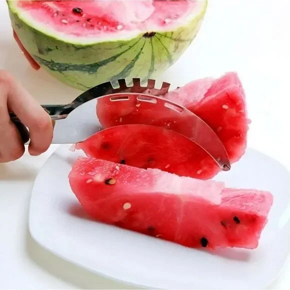 Watermelon Slicer Premium Cutter Kitchen Tools Ultra-Sharp Stainless Steel