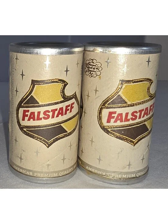 Falstaff Brewing Corporation Beer Salt and Pepper Shakers