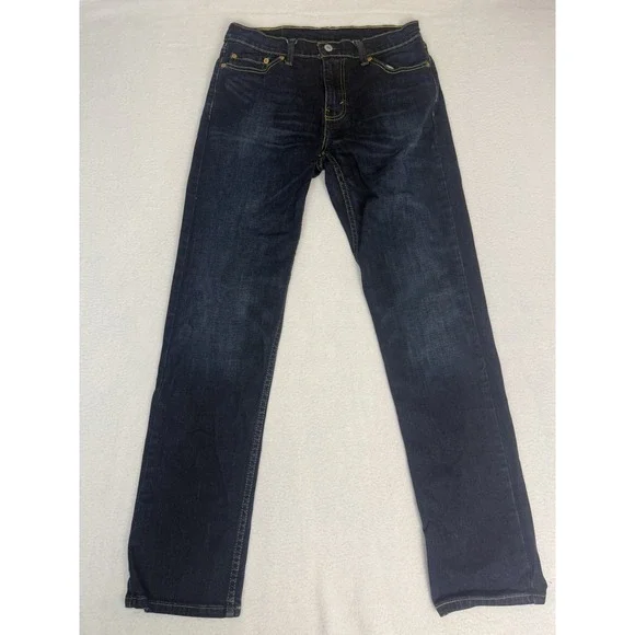 Levi's 511 Slim Fit Jeans‎ Mens 30x31 Dark Wash Denim Blue 511-0408