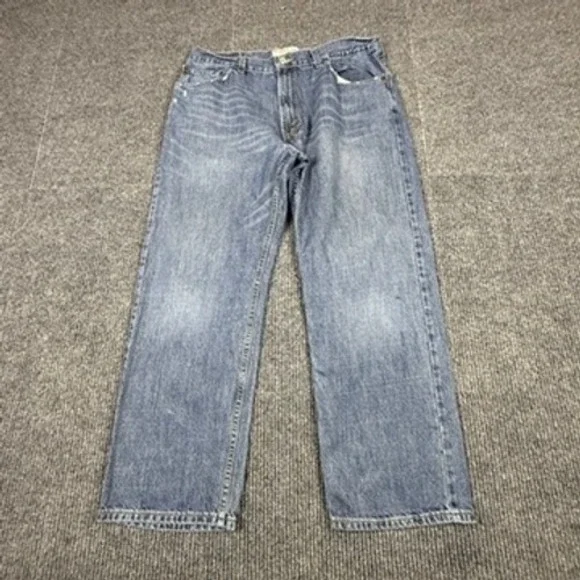 Levis 559 Relaxed Straight Jeans Mens 38x30 Blue Denim Medium Wash 00559-4258