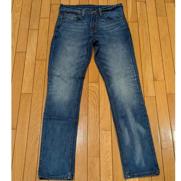 Levis 511 Jeans‎ Mens 29x32 Blue Slim Fit Straight Leg Denim Classic Fit 30x31