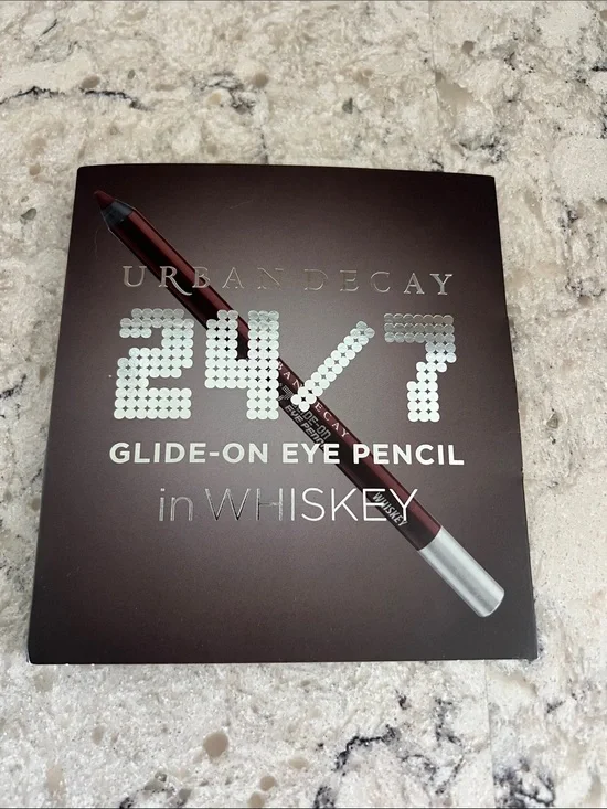 4/$14 Urban Decay 24/7 Glide-on Eye Pencil in Whiskey, travel size, NEW