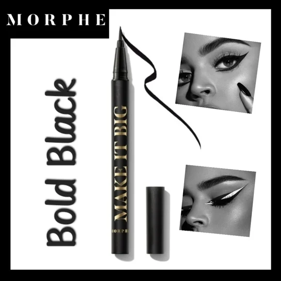 Make It Big Brush-Tip Liquid Liner | Bold Black | Brand New in Box | Authentic