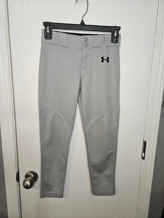 Under Armour Light Gray  Baseball Pants