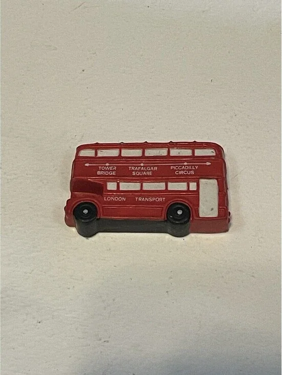 London Fridge Magnet Refrigerator Sticker Home Decor Double-deck Bus UK Souvenir