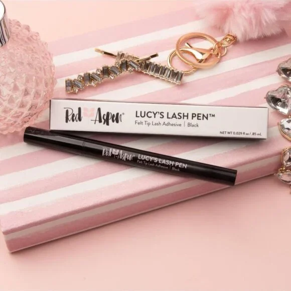 𝙍𝙚𝙙 𝘼𝙨𝙥𝙚𝙣 Eyeliner Lash Adhesive in one! Lucy's Lash Pen