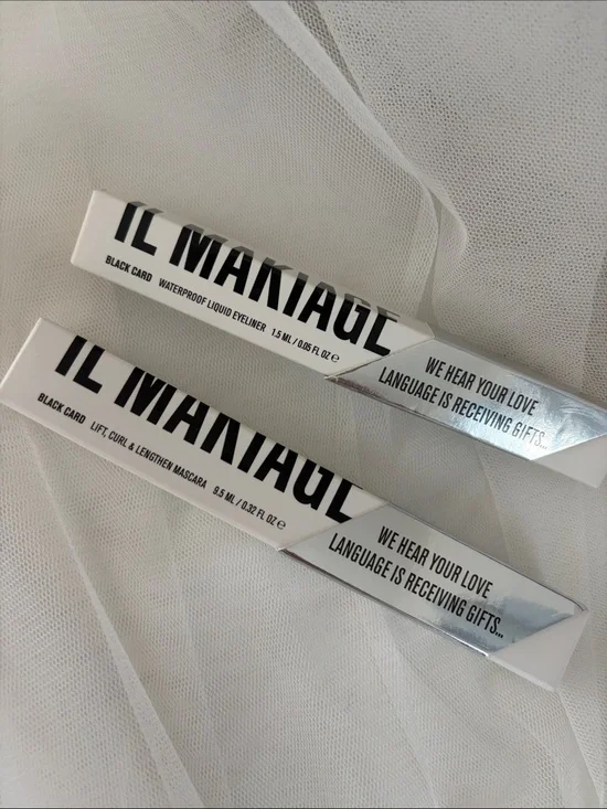 IL MAKIAGE Black Card Waterproof Eyeliner & Mascara Duo - NEW