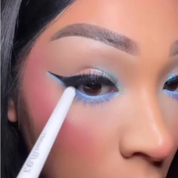 REM X Selena Gomez Blue Gel Eyeliner Pencil in Pixie NIB