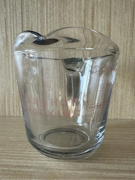 Anchor Hocking • small glass measuring cup • 1 cup measuring