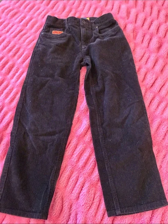 Empyre Black Corduroy Kids Jeans