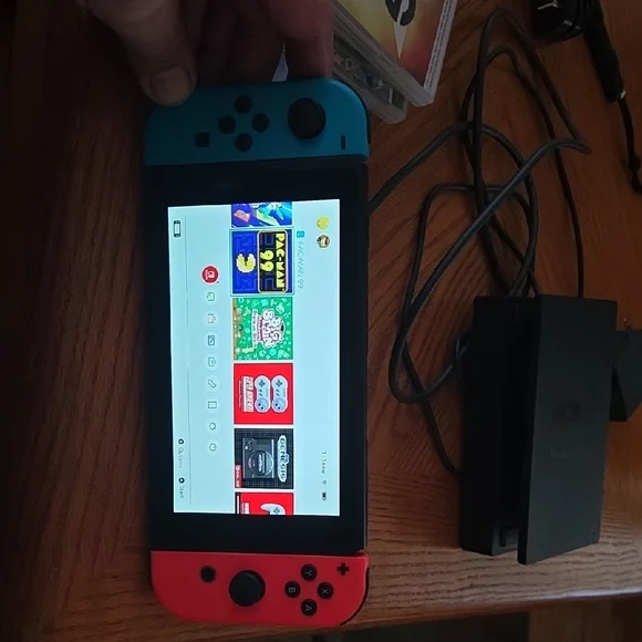 Nintendo Switch Handheld Console - Blue and Red
