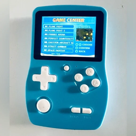32 Bit Handheld Gaming Console 3.0” IPS Screen Built in 139 Video Games Tested