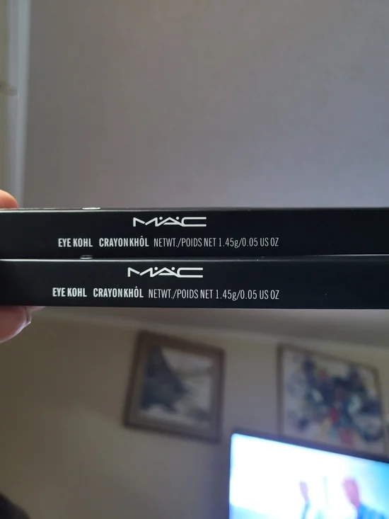 💕MAC Cosmetics Black Smolder  Kohl Eyeliner Pencil 2 Piece