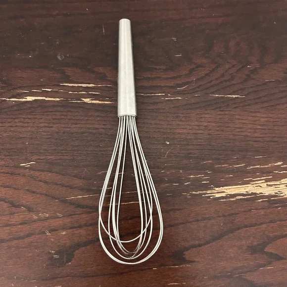 Oneida‎ Stainless Steel Balloon Whisk 10 Inch Silver Kitchen Tool Brushed Handle