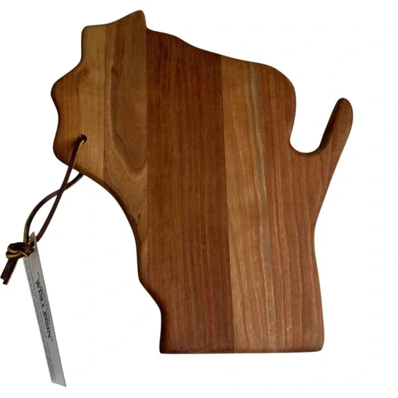 Wisconsin Wooden Cutting Board.