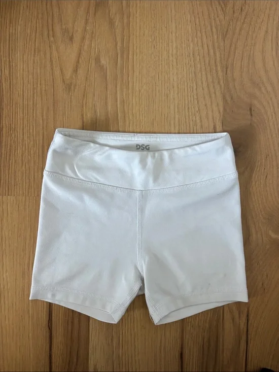 DSG White girls High-Rise Bike Shorts