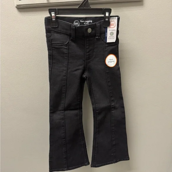 wonder nation Black‎ Flare Jeggings - Girls