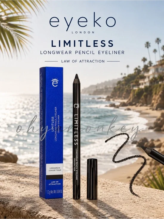 Eyeko Limitless Longwear Pencil Eyeliner - Law of Attraction (Black)