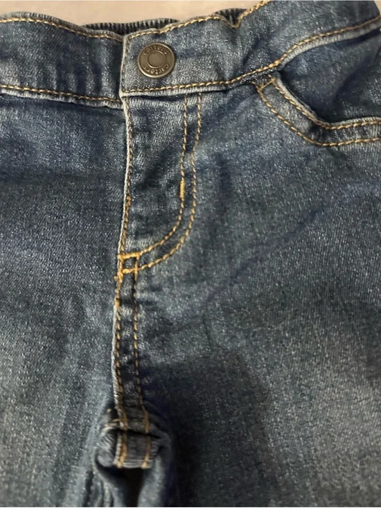 Carter's Navy and Gray Baby Jeans