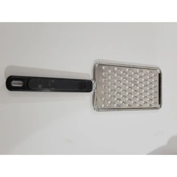 Ecko Stainless Steel Flat Grater Black Plastic Handle 11