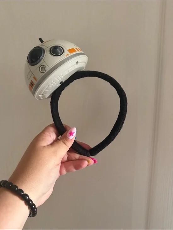 Disney BB-8 Headband Costume Accessory in White, Black & Orange