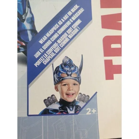 Transformers Optimus Prime Muscle Halloween Toddler Boy Costume size 2T New‎