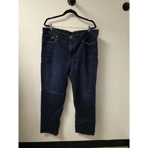 Levi's‎ 541 Athletic Fit Men's Dark Wash Jeans Size 40x32 Tapered Stretch Denim