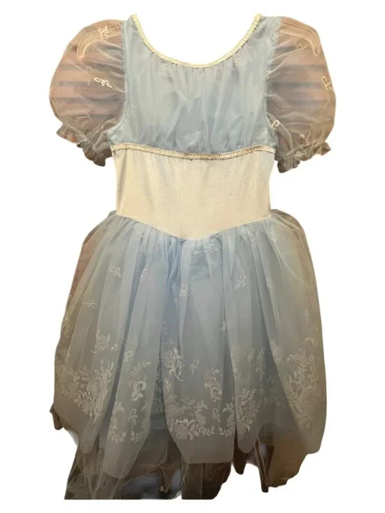 Beautiful Blue Tulle Tutu Princess Halloween or Dance Costume - Sz Youth 6x-8