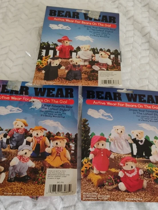 Bear Wear Clothes