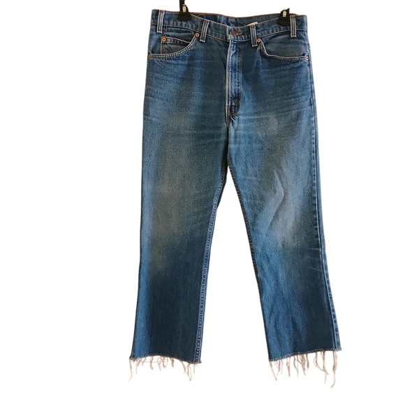 Levi's 517 Orange Tab Vintage Regular Fit Jeans Size 34