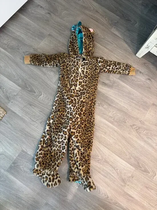 Posh Peanut size 4T Lana leopard costume