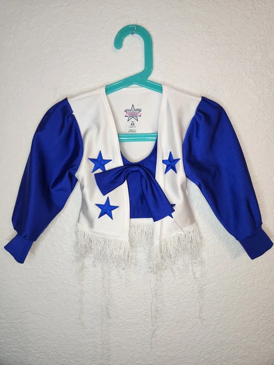 Dallas Nfl Cowboys cheerleaders american sweethearts youth costume xs 2 4