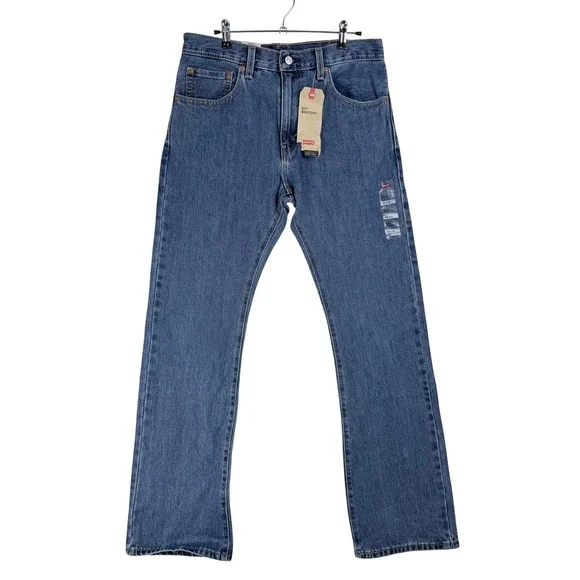 Levi's 517 Bootcut Jeans Mens 32x32 Blue Denim Western Cowboy Americana NWT