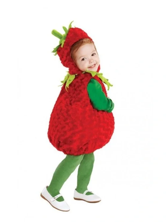 Under wraps belly baby toddler strawberry 2 piece