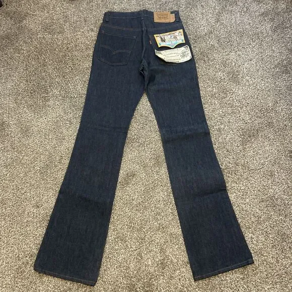 Vintage Levi's Saddleman 20517 0217 30x36 Men Boot Cut Jeans 517 Orange Tab NWT
