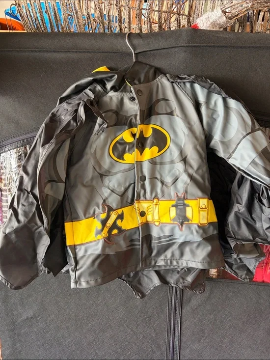 Western Chief Black and Yellow Batman Jacket Costume